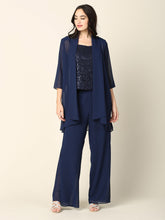 Eva USA 3383 Three Piece Mothers Pant Suit